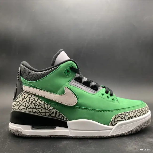 Cheap TBkick Jordan AJ3 PE shoes Air Retro Tinker 3 Ducks Oregon 867493 0426